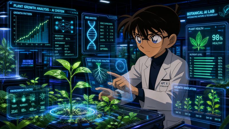 芒果视频植物视频-AI植物生长分析视频